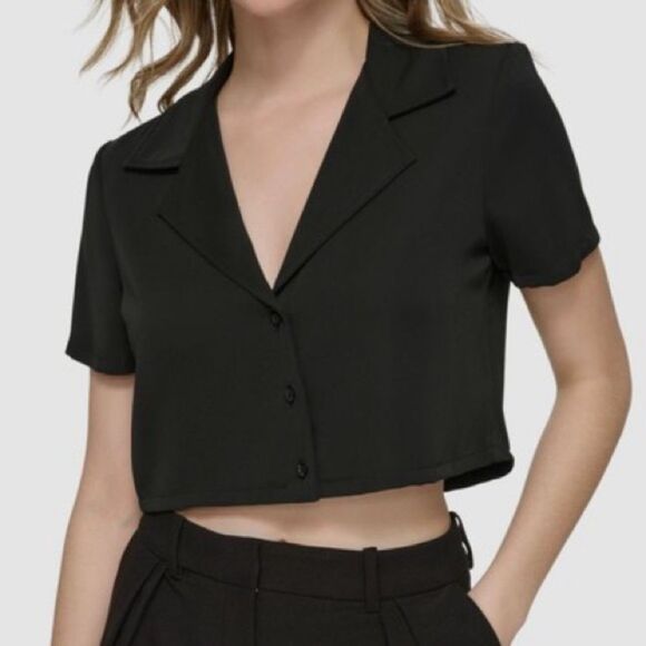 Calvin Klein • Slim fit suit crop top - Picture 1 of 4